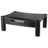 Kantek Adjustable Monitor/LCD/Printer/Laptop Stand, Single Level w/Drawer MS420